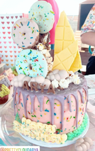 Load image into Gallery viewer, Donuts & Candy cake