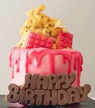 Load image into Gallery viewer, Happy Birthday edible cake topper