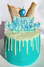 Load image into Gallery viewer, Happy Birthday edible cake topper